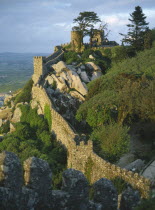 Castelo dos Mouros.  Fortifications of eighth century Moorish castle