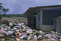 Waste collection site.