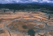 Site preparations for BP Cupiagua oil production site.