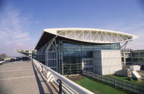 The exterior of the International Airport.