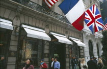 Cartier shop exterior on 5th Avenue.