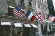 Cartier shop exterior on 5th Avenue.
