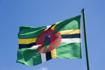 The national flag of Dominica