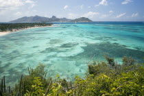 Union Island seen across the north bay of Union Island