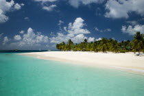 The beach at Palm Island Resort
