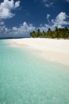 The beach at Palm Island Resort