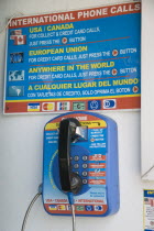 International credit card payphone in Clifton