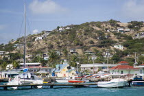Clifton Harbour town and moorings