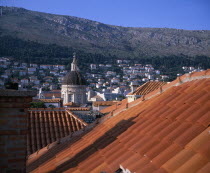 Renovated tile roofs and Cathedral dome dating from 1667