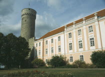 Toompea loss Castle and Pikk Hermann  main corner tower.