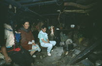 Chamula Indians house interior