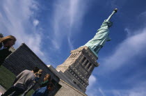 USA, New York, Liberty Island, Statue of liberty.