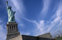 USA, New York, Liberty Island, Statue of liberty.