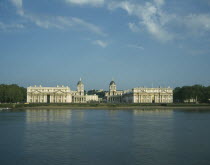 Greenwich Royal Naval College View across Thames