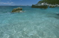 Clear waters & rocks