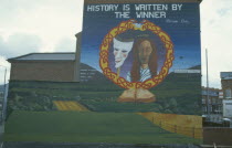 Nationalist mural in Cavendish Street area.