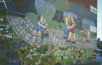 Community Mural on Falls Road.