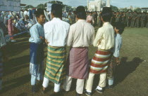 Men at Mohamed s Birthday celebrations.