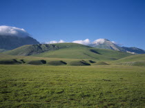 Campo Imporatore  eroded Moraine alps left by glacial action