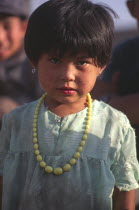 Portrait of young Tajik girl