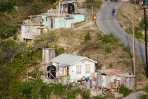 Local hillside housing in Charlestown