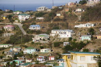 Local hillside housing in Charlestown