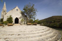 19th Century Anglican church in the grounds of Raffles Resort used for weddings