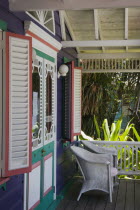 Chattel house shop veranda in Britannia Bay
