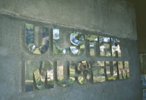 Ulster Museum Sign