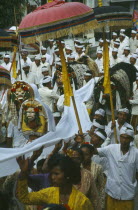 Religious procession from one temple to another