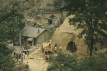 Building cave House