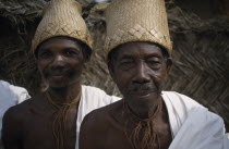 Portrait of fetish priests.