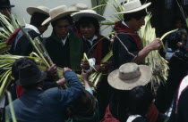 Palm Sunday celebrations.Holy Week  Easter