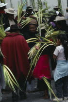 Palm Sunday celebrations.Holy Week  Easter