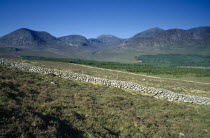 The Mourne Wall and view to mountains behind.Eire Republic Eire Republic Eire Republic Eire Republic Eire Republic