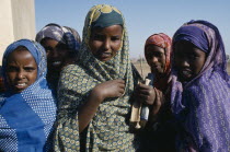Ethnic Somali girls.