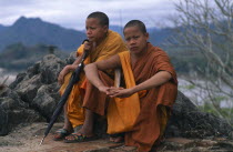Therevaden Buddhist monks.