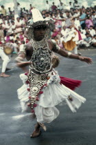 Dancer in the Perahera annual festival procession