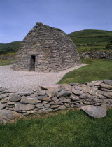 Gallarus Oratory  eighth century stone chapel in the shape of an upturned boat.