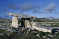 Standing stones in a rocky landscape