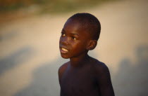Matsulu Township. Portrait of young boy