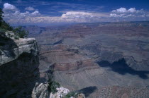 View over canyon from the south rim.