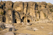 Cave church in area known as monastery valley.GelveriGalvari  GelveriGalvari