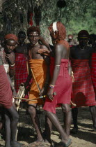 Samburu warriors.