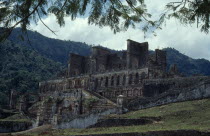 La Citadelle.  Mountain top fortress built by King Henri Christophe between 1805 and 1820 to deter any French reinvasion.