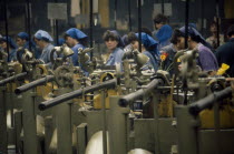 Women factory workers.