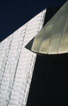 Architectural detail of the Lowry Arts Centre Center