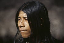 Portrait of a young Kogi man