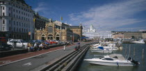 View of city and waterfront