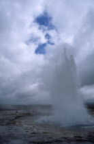 Eruption of Strokkur Geyser.